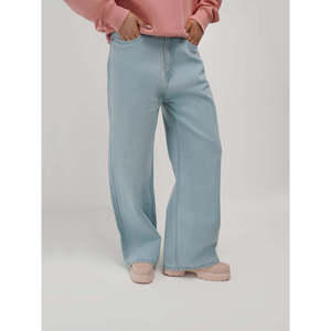 Pantalones Vaqueros Casuales SCORPIUS con Diseño de Pierna Ancha y Elásticos - Product Image 2