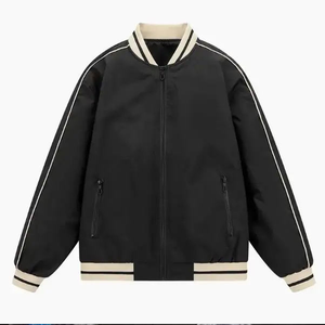 Chaqueta Bomber Varsity para Hombre, Estilo Casual, Urbano, con Cierre, Ligera, Deportiva, Fabricante y Proveedor de Logotipos Personalizados OEM ODM - Product Image 1