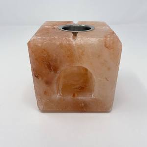 Difusor de aromaterapia del Himalaya, lámparas de sal con forma de cubo forrado en tamaños personalizados, lámparas de sal originales, lámparas de sal a precios asequibles - Product Image 4