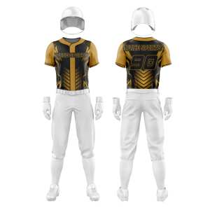 Ropa de equipo de fabricación profesional, uniformes de béisbol de contraste de Venta caliente, diseño personalizable para ropa deportiva de béisbol y softbol - Product Image 2