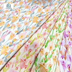 Fabricant de vêtements pour enfants OEM 100% Viscose bébé barboteuse vêtements impression numérique réactive pyjamas tissu - Product Image 1