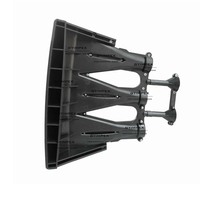 3 unités de cornes de sonorisation Line Array de 1 pouce, 341*178*308mm, guide d'ondes pour système de sonorisation professionnelle
