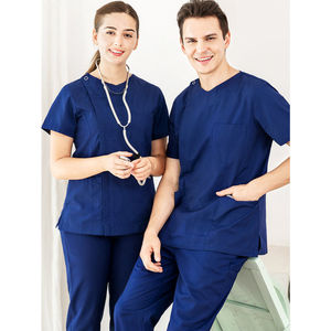 Fashionable Top Quality Hospital Uniforme Medico Nursing Breathable Scrubs Suit Uniforms Jogger Women Medical Scrub <b>Sets</b> - Product Image 2