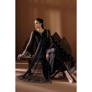 Conjunto de Traje de Chifón Bordado para Mujer PR-1288 - Product Image 4