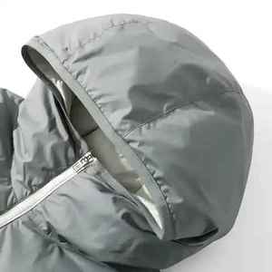 Women's <b>Long</b> Wool Coat Detachable Hood Puffer <b>Jacket</b> Cold Winter Plus Size Options Wholesale Supply Cotton Filled <b>Leather</b> <b>Jacket</b> - Product Image 5