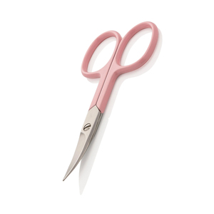 Ciseaux à ongles extra fins en acier inoxydable rose avec logo personnalisé Ciseaux à cuticules de haute qualité pour femmes et hommes - Product Image 5