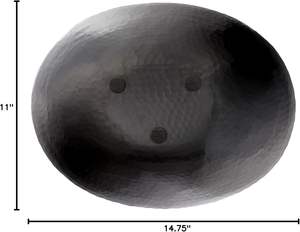 Fournisseur en gros de bols à salade ronds en cuivre poli, écologiques, fabricant - Product Image 3