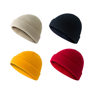 Winter Hats Jacquard Bulk Stretchy Knit Beanies Unisex Warm Winter Hats for Wholesale Buyers - Product Image 1