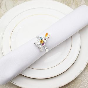 Luxury Metal <b>Easter</b> <b>Napkin</b> Ring Touch to Dinner Parties High Quality Perfect Table Decoration Impress Your Guests - Product Image 2
