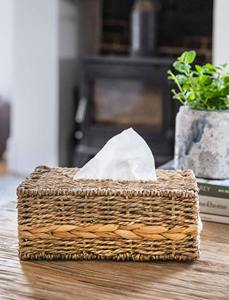 Natural Woven Seagrass Tissue <b>Box</b> Holder Handmade <b>Storage</b> <b>Box</b> Eco-Friendly Natural Home and Home <b>Decor</b> Wholesale from Vietnam - Product Image 3