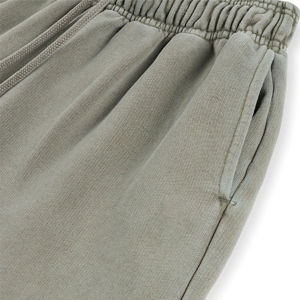 กางเกงขายาวสำหรับผู้ชายกางเกงวอร์มผ้าคอตตอนสีล้วนแบบกำหนดเองได้ - Product Image 4