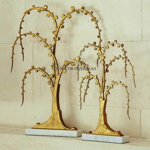 Aspecto llamativo Latón Acabado antiguo Metal de alta calidad estándar Hecho Escultura de diseñador con estilo único Suministros de decoración para el hogar - Product Image 3