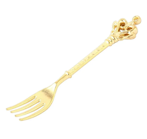 Juego de 6 tenedores de fruta de latón, mango de diseñador, fabricante de acero espejado, mayorista, venta directa de fábrica - Product Image 3