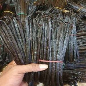 Venta al por Mayor de Vainas de Vainilla Gourmet Premium de Madagascar de 18 cm o más de Largo, Cera de Abejas Negra Oscura de Alta Calidad para Uso Culinario Fino - Product Image 1