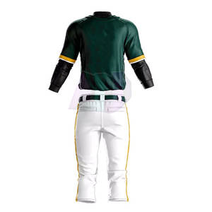 Uniforme de Béisbol Económico para Equipos Escolares, Jersey y Pantalones Personalizados, Tallas Grandes, 100% Poliéster, Todos los Tamaños, Colores y Diseños - Product Image 5