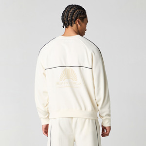 Ensemble sweat-shirt et short à col rond pour homme Ensemble sweat-shirt et short en tricot d'automne Ensemble personnalisé sérigraphie - Product Image 3