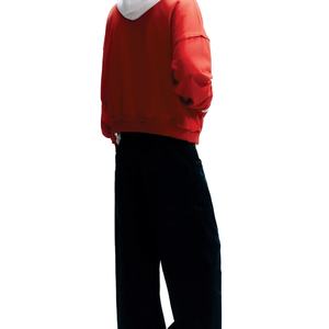 Ventes en gros de sweats à capuche personnalisés unisexes, sweats à capuche en molleton surdimensionnés et lourds, streetwear, sweats à capuche avec logo personnalisé, OEM, marque privée, États-Unis - Product Image 2