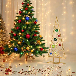 Decorative Christmas Gold Metal <b>Tree</b> Shape Display <b>Stand</b> For Christmas Home Decoration in Low Price - Product Image 6
