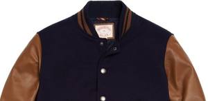 2024 sur mesure haute qualité Varsity Jacket Letterman Baseball Puffer Chenille patchs brodés hiver extérieur taille 3XL - Product Image 3