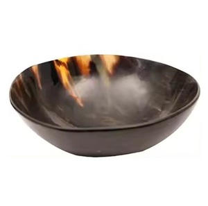 Cuenco para servir hueso de cuerno de calidad superior, cuenco para sopa y ensalada de Color Natural para el hogar y el Hotel, cuencos para servir comida de mesa - Product Image 1