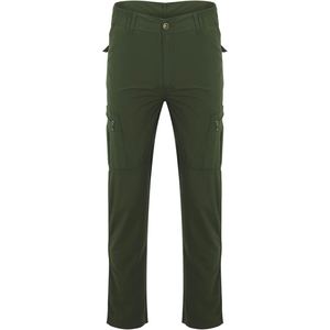 Nouveaux pantalons cargo mi-lourds à lavage foncé, conçus sur mesure, pour hommes, taille mi-haute, coton, streetwear sportif, service OEM, devant plissé - Product Image 5