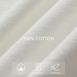 Pantalones Cortos Deportivos Casuales de Felpa para Hombre, 100% Algodón, Color Sólido, Cintura Elástica Media, Secado Rápido, Transpirables, Ligeros, Duraderos, Cómodos para Entrenamiento - Product Image 6