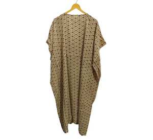 Bata de Baño de Seda Suave Color Azul, Bata Multicolor para Dormir, Kimono de Sari de Seda Reciclada Vintage India, Diseño Elegante - Product Image 4