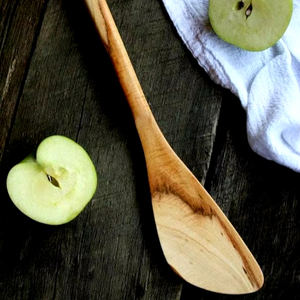 Cuillère de service en bois d'acacia Vaisselle de cuisine de haute qualité Prix bon marché ARTISAN AURA pour le service de thé Cuillère à thé en bois Décor - Product Image 1