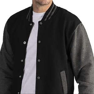 Men's Stylish Varsity Jacket Custom Printed with Fashionable Design Stand Collar Comfortable CollegeBaseballjacket for men - Product Image 2