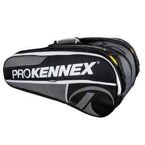 กระเป๋าใส่ไม้เทนนิส Prokennex Q Gear รุ่นทันสมัย กันน้ำ ผลิตจากไนลอนและวัสดุ PU สำหรับไม้เทนนิส 09 ไม้ - Product Image 3
