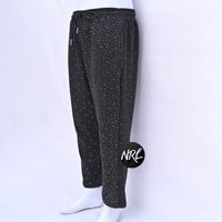 Yüksek kalite özel kadın açık bacak Jogger Sweatpants çizgili tam taklidi nefes dokuma katı desen sokak giyim