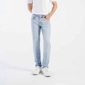 Custom Men Pants Blue Denim Pants Wholesale Breathable <b>best</b> <b>Fitting</b> Streetwear Clothing Patch Denim Low Rise Durable Jeans - Product Image 3