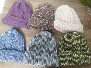 Gorro de Punto Hecho a Mano, Unisex, Talla Adulto, Estilo Europeo Americano, Personalizado, de Hilo de Algodón de Leche, para Uso Diario y Fiestas - Product Image 6