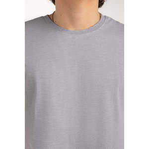 Camisetas Jersey con Etiqueta Personalizada, Corte Regular, 260 g/m², Transpirables, Antiarrugas, Talla Grande, MN-TS-SS25-002, Diseño Sólido, Teñido Liso - Product Image 6