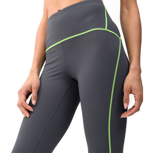 Leggings de Yoga de gymnastique les plus vendus pour les femmes V forme taille haute bout à bout entraînement course pantalons de Yoga Leggings - Product Image 4