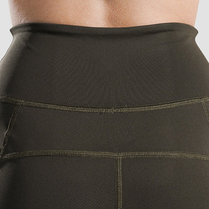 กางเกงเลกกิ้งออกกำลังกายแบบสั่งทำ |   กางเกงโยคะเอวสูงขายส่ง |   ชุดออกกำลังกายผู้หญิงไร้รอยต่อ - Product Image 2