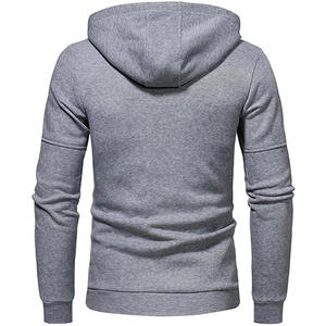 High Quality Unisex Oversized Pullover Hoodie Winter <b>Thick</b> <b>Fleece</b> Sweatshirt 100% Cotton Embroidered Hot Sales for <b>Men</b> 2025 - Product Image 2