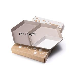 Plateau de service de forme rectangulaire en galvanisé de qualité supérieure pour ustensiles de cuisine avec poignées en bois - Product Image 3