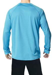 Ropa de calle de otoño, jerséis de cuello redondo, camiseta para hombre, ropa informal para hombre, camisas de pesca, camisetas para hombre, ropa de manga larga para hombre - Product Image 2