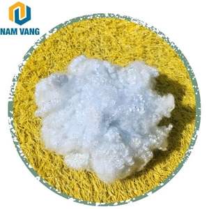 Fibre de polyester recyclée 15D 64mm HCS, matériau de rembourrage antistatique et anti-déformation, première qualité, prix abordable, fabricant - Product Image 5