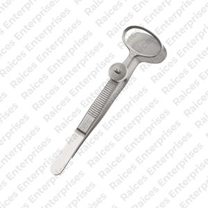 Pince à chalazion Desmarres en acier inoxydable de marque privée certifiée CE pince à chalazion pour instrument médical en vente en ligne - Product Image 1