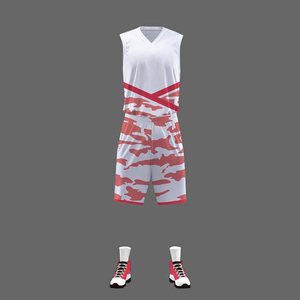 Camiseta de Baloncesto Sublimada Personalizada al por Mayor, Diseño Clásico de Uniforme de Baloncesto - Product Image 1