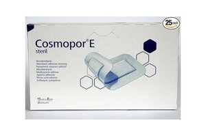 แผ่นปิดแผลคอสมอปอร์ ปลอดเชื้อ ปราศจากสารก่อภูมิแพ้ ไม่มีส่วนผสมของน้ำยาง ได้รับการรับรองมาตรฐาน CE ขนาด 6x10 ซม. 8x15 ซม. 35x10 ซม. บรรจุ 25 ชิ้นต่อแพ็ค - Product Image 3