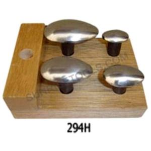 Piquets de cuillère Lot de 4 avec support en bois Outils de fabrication de bijoux - Product Image 2