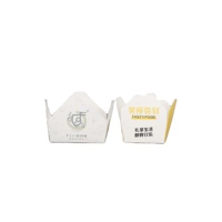 Conteneur d'emballage en papier à emporter Boîte de papier cadeau jetable pour aliments à emporter Boîte de papier pour poulet frit Sushi