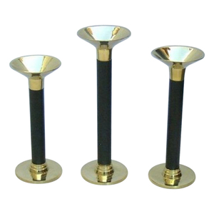 Attractive Designer Candle <b>Light</b> Dinner Votive Holder Handcrafted <b>Leaf</b> Handcrafted Metal Candle Custom Finished Candle Set - Product Image 4