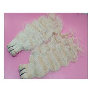 100% Vierge Remy Brésilienne Modèle Extensions de Cheveux 613 Blonde Droite Armure Douce Main Brut Naturel Vague 1B 100% Cheveux Humains Doux - Product Image 1