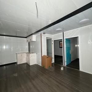 Casa de contenedores modulares de techo plano prefabricada de China de calidad confiable para cabina de alquiler turístico estilo de <span class=keywords><strong>Villa</strong></span> de lujo - Product Image 4