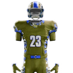 Maillot de football américain de qualité supérieure pour homme, vêtements de sport à manches courtes, uniformes, hauts imprimés, options grande taille - Product Image 4