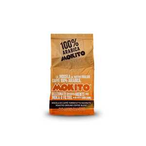 Prix d'usine, qualité italienne, marque Mokito, café moulu 100% Arabica, torréfaction moyenne, goût sucré, boîte de 64g, certifié ISO9001 et HACCP - Product Image 3